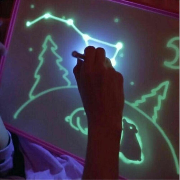 3D Magic Drawing Pad - Educational Light-Up Sketchpad for Kids
