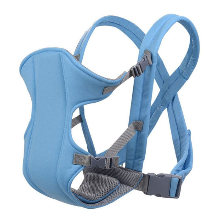 Breathable Baby Carrier Strap – Adjustable Hands-Free Wrap for 0-3 Years