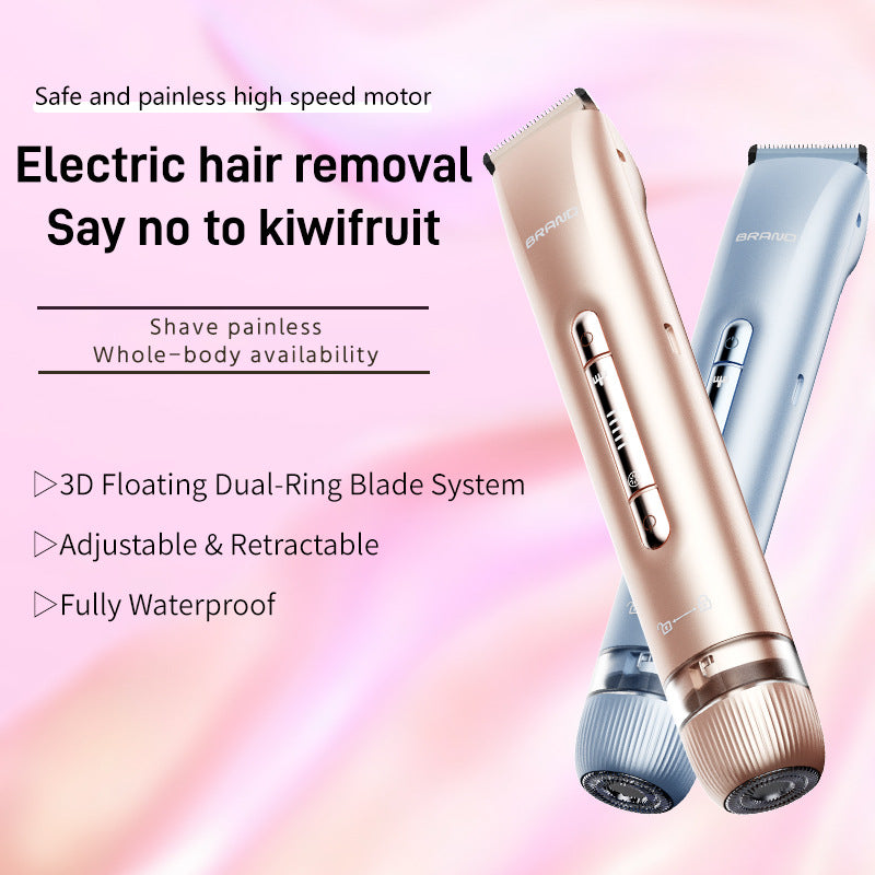 2-in-1 USB Rechargeable Hair Removal Epilator