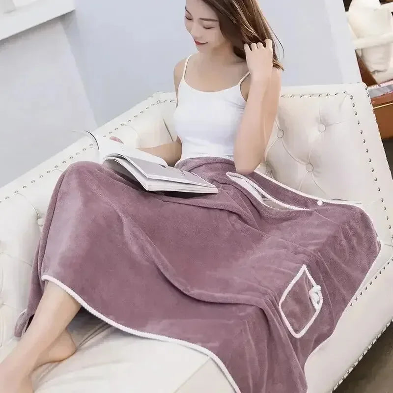 Women's Bath Towels 140*85Cm Fast Drying