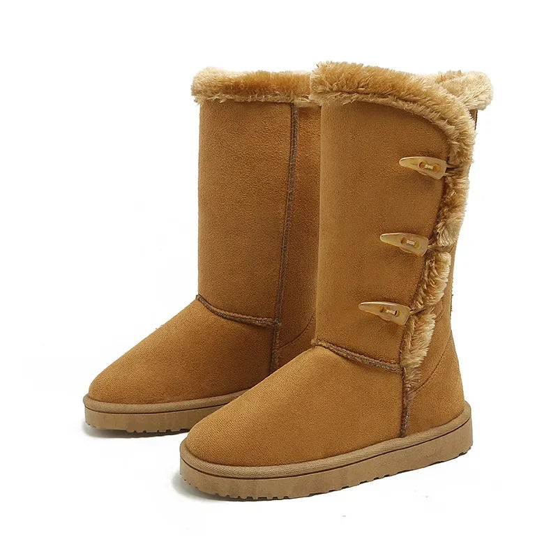 Women's Winter Fleece Lined Snow Boots
