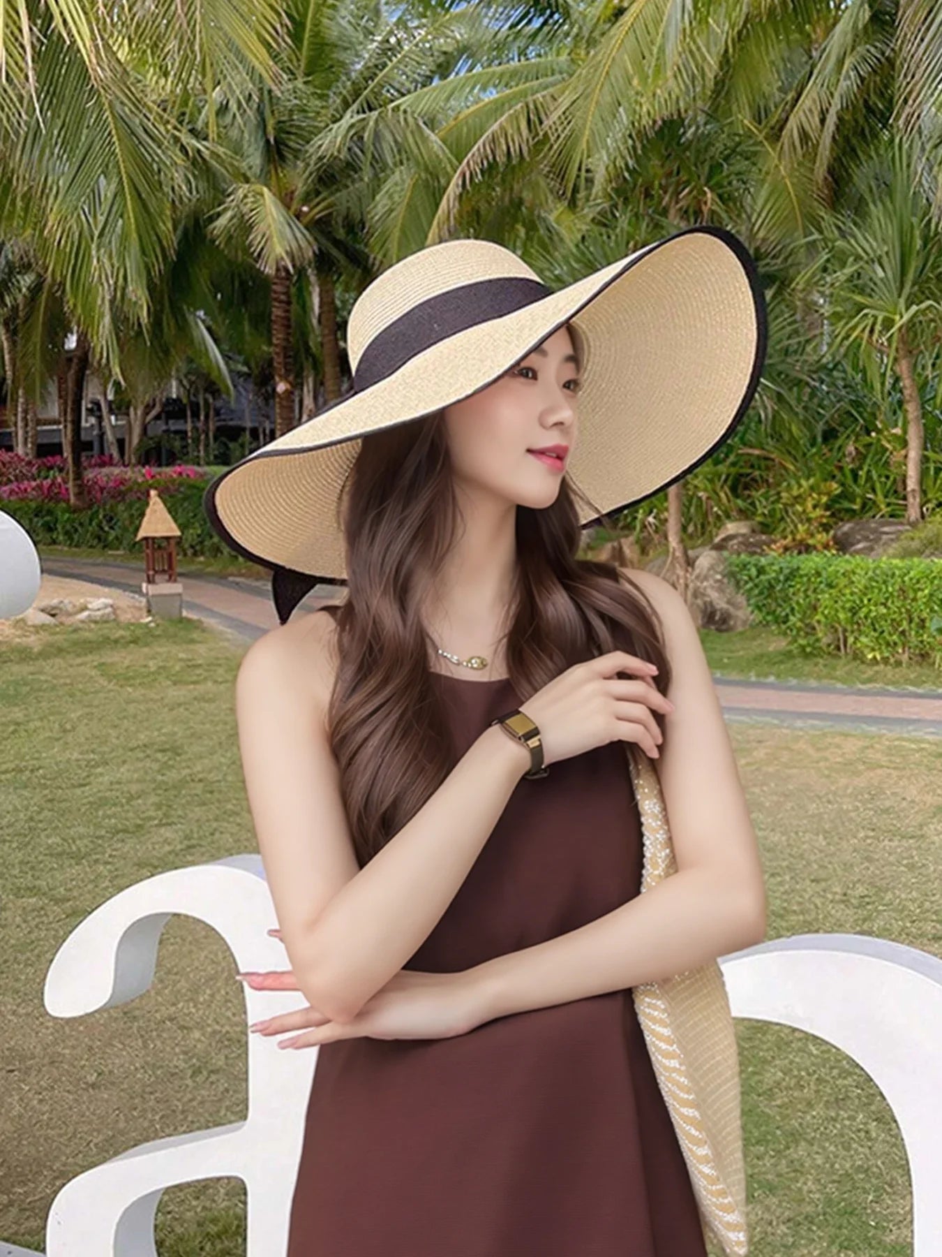 Beach Vacation Straw Hat Summer