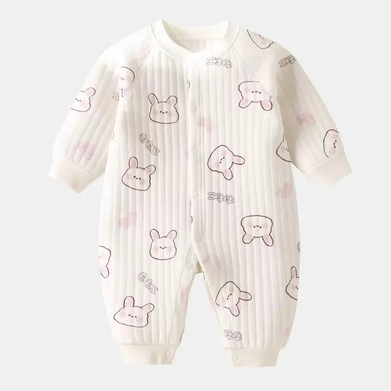 Cotton Baby Bodysuit - Long Sleeve Romper