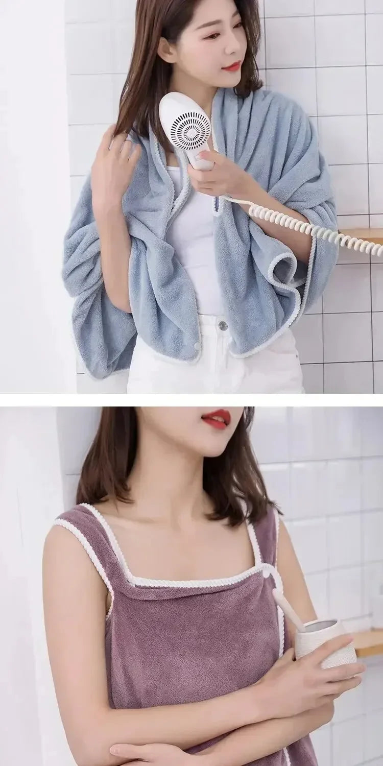 Women's Bath Towels 140*85Cm Fast Drying