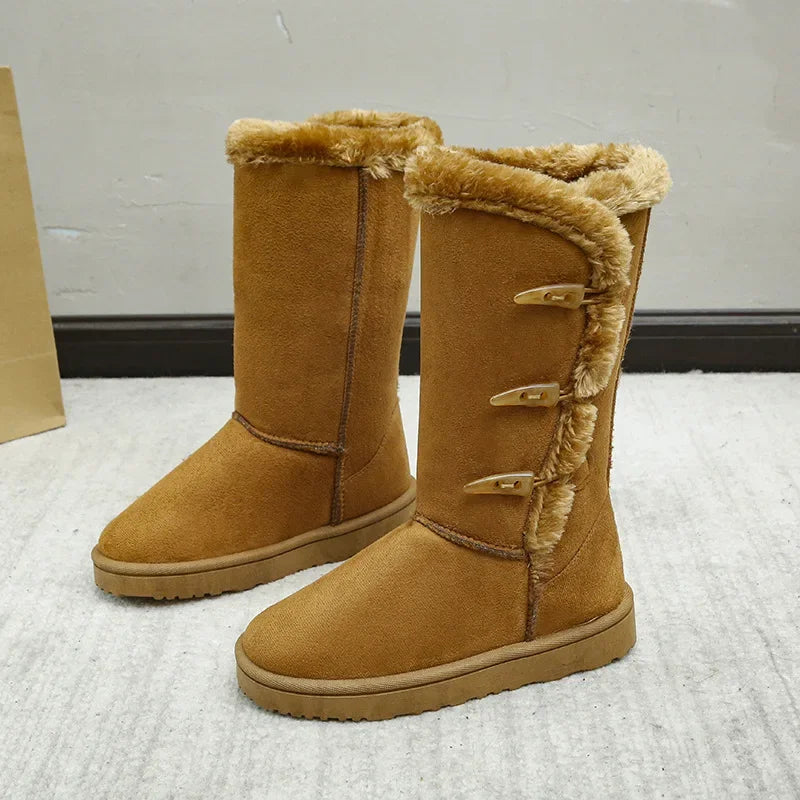Women's Winter Fleece Lined Snow Boots