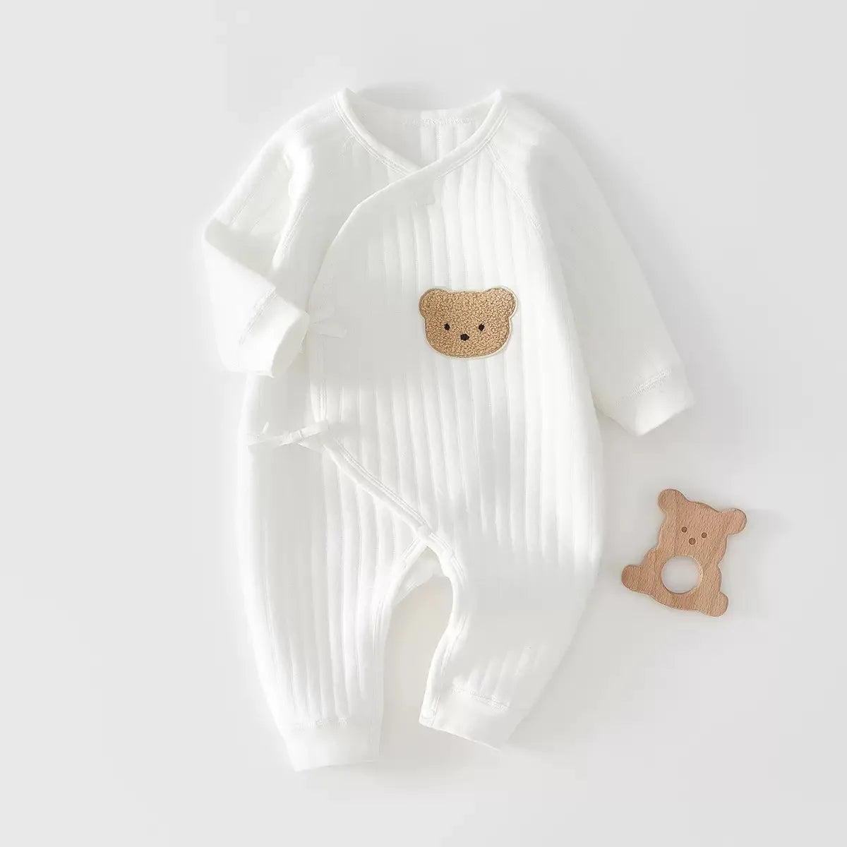 Cotton Baby Bodysuit - Long Sleeve Romper
