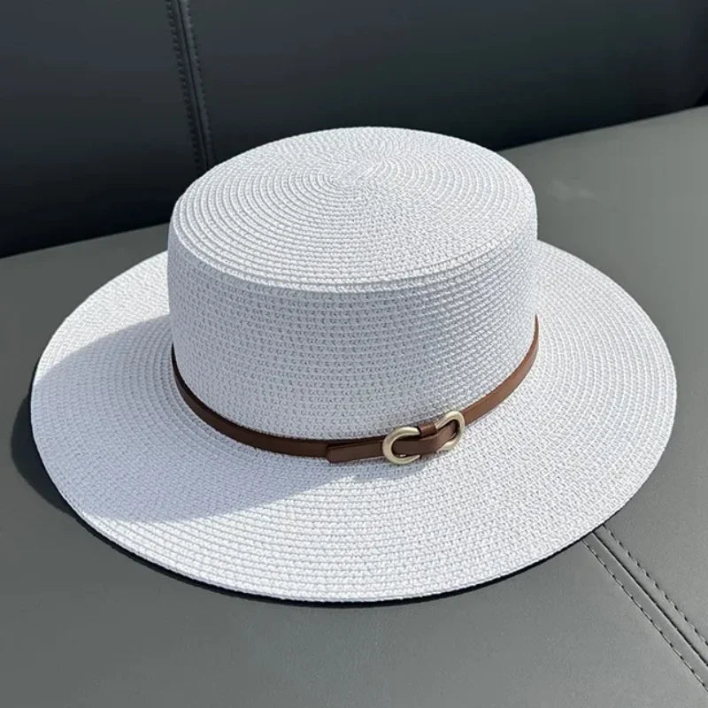 Simple Straw Summer Women Beach Hat