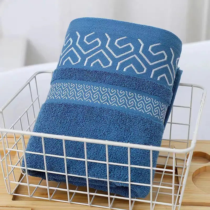 Pure Cotton bath towel - 70*140cm soft