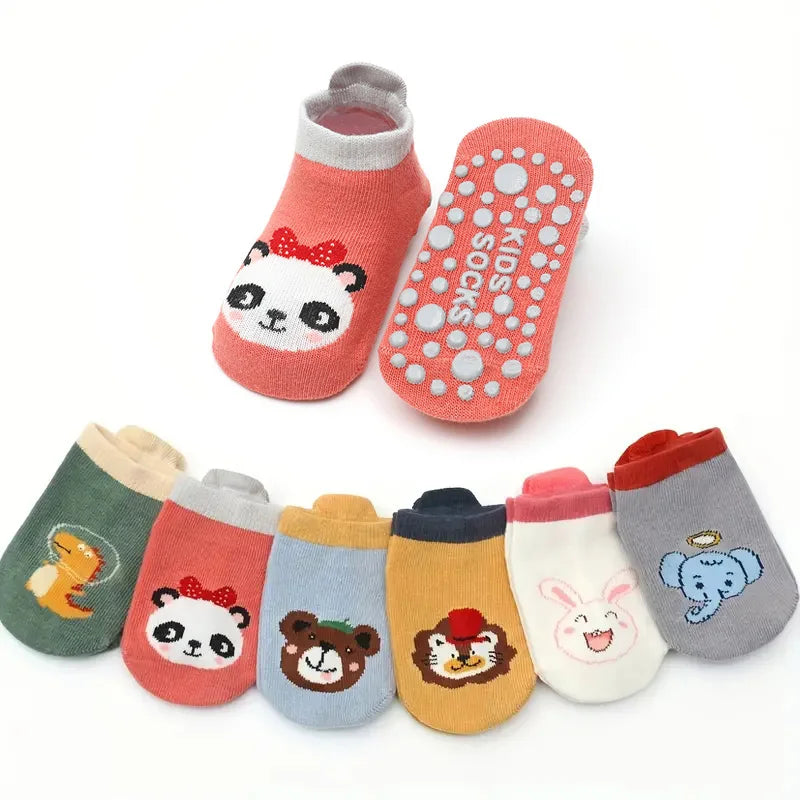 Kids Cartoon Socks 6-Pack