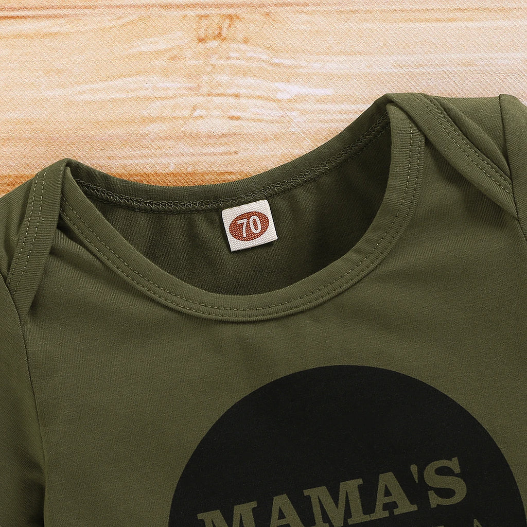 Camo Summer Set - Bodysuit, Pants & Hat