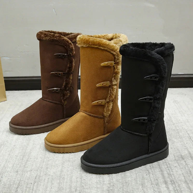 Women's Winter Fleece Lined Snow Boots