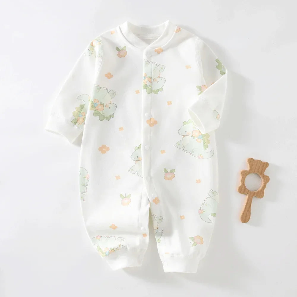 Cotton Baby Bodysuit - Long Sleeve Romper