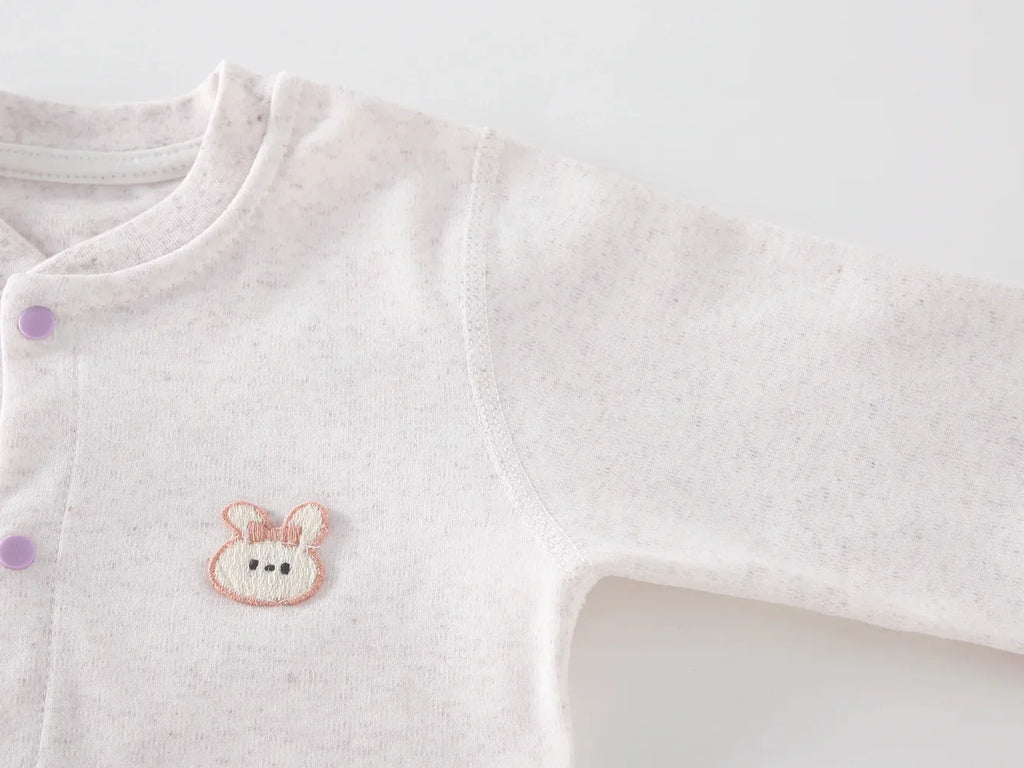 Cotton Baby Bodysuit - Long Sleeve Romper