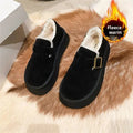 Women's Fur-Lined Winter Snow Boots - Warm & Anti-Slip
