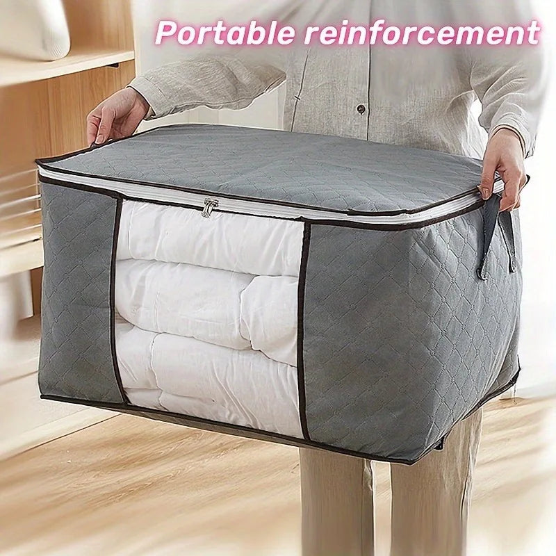 Extra Large Storage Bag with Window - Portable Clothing Organizer