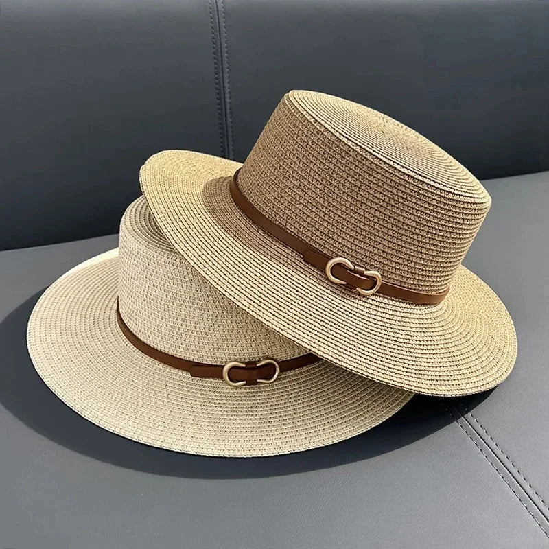 Simple Straw Summer Women Beach Hat