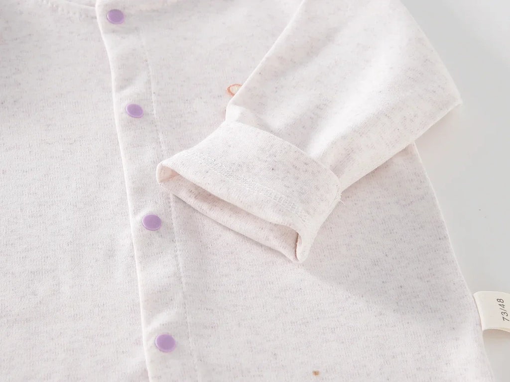 Cotton Baby Bodysuit - Long Sleeve Romper