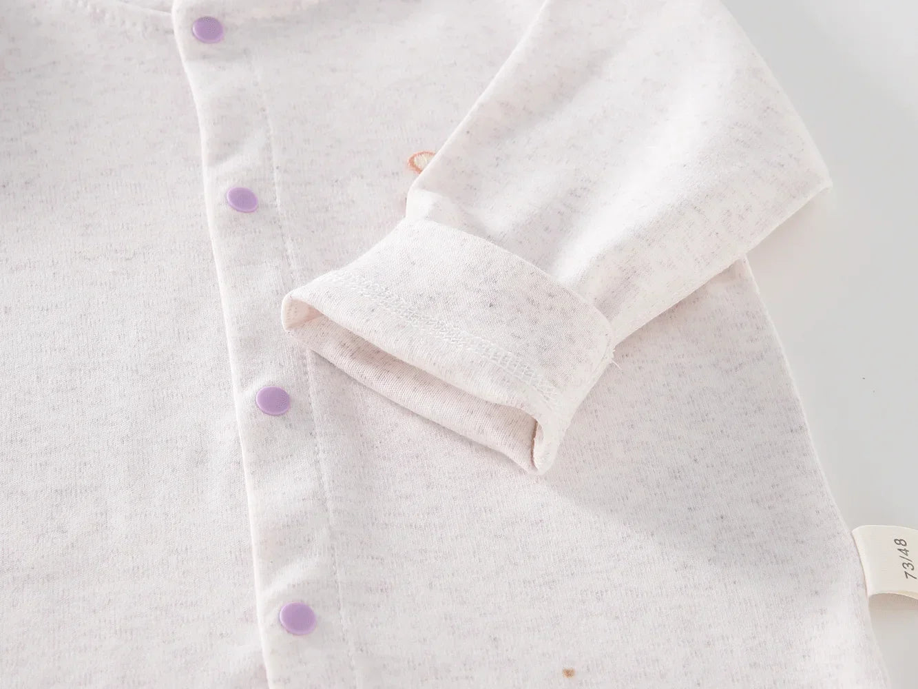 Cotton Baby Bodysuit - Long Sleeve Romper