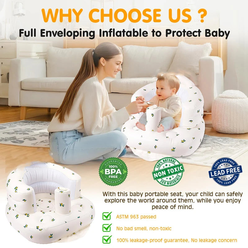 Inflatable Baby Sofa Seat