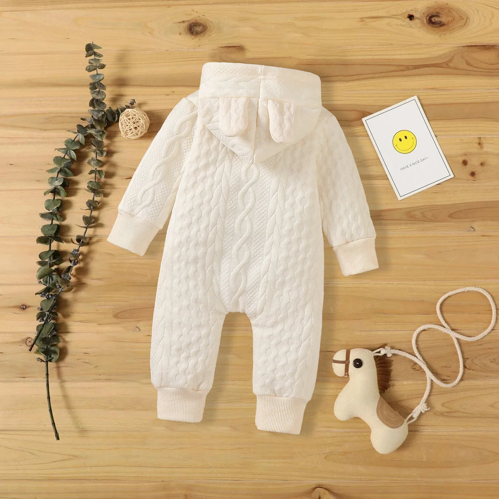 Hooded Baby Romper