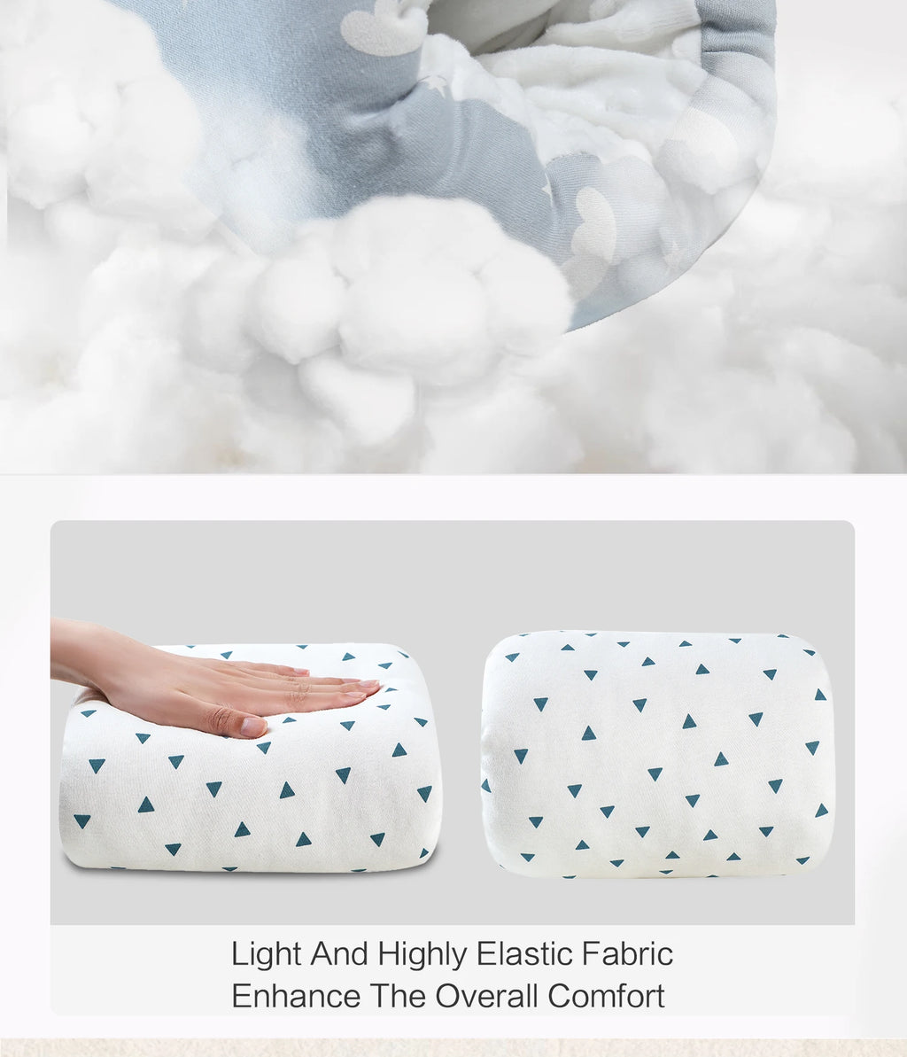 Baby Nursing Pillow - Pure Cotton Breastfeeding Arm Support
