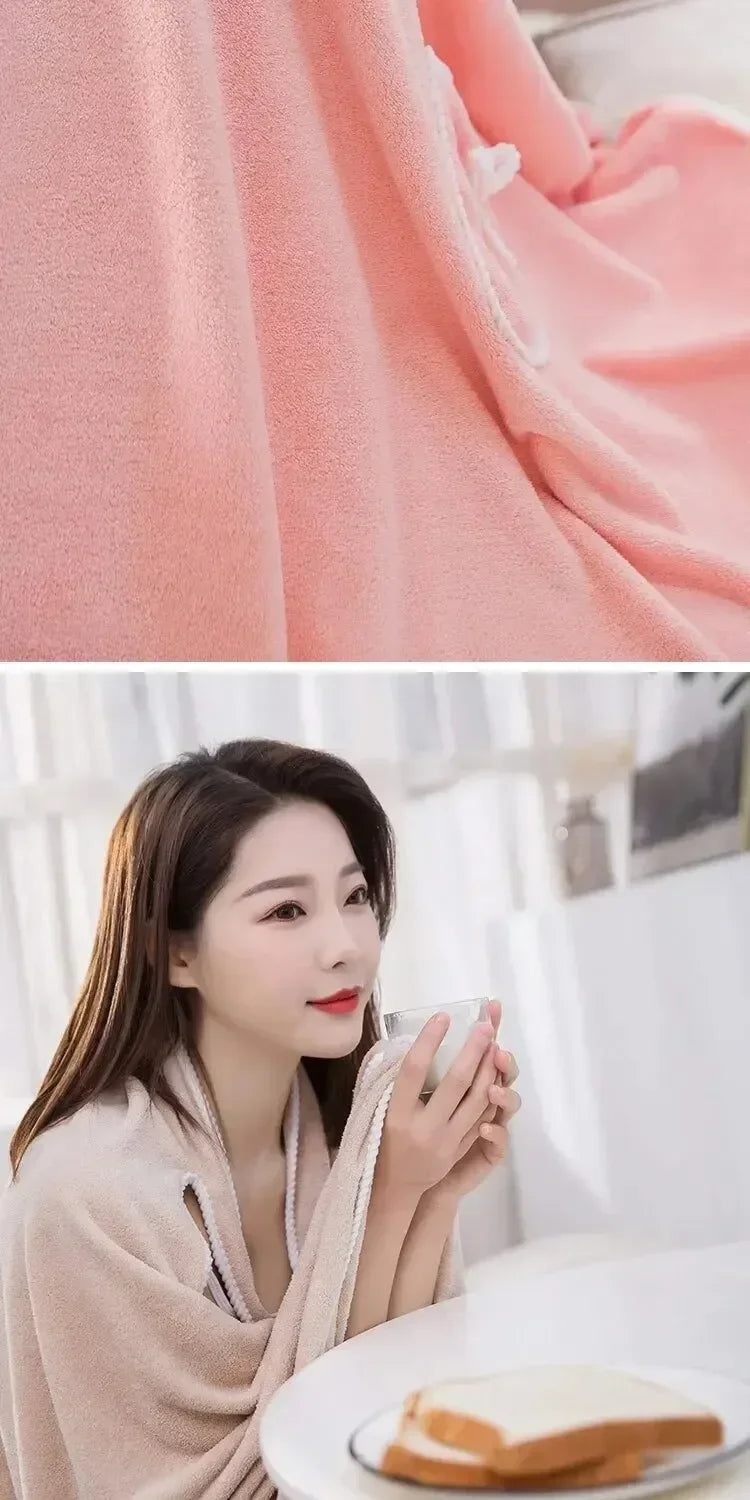 Women's Bath Towels 140*85Cm Fast Drying