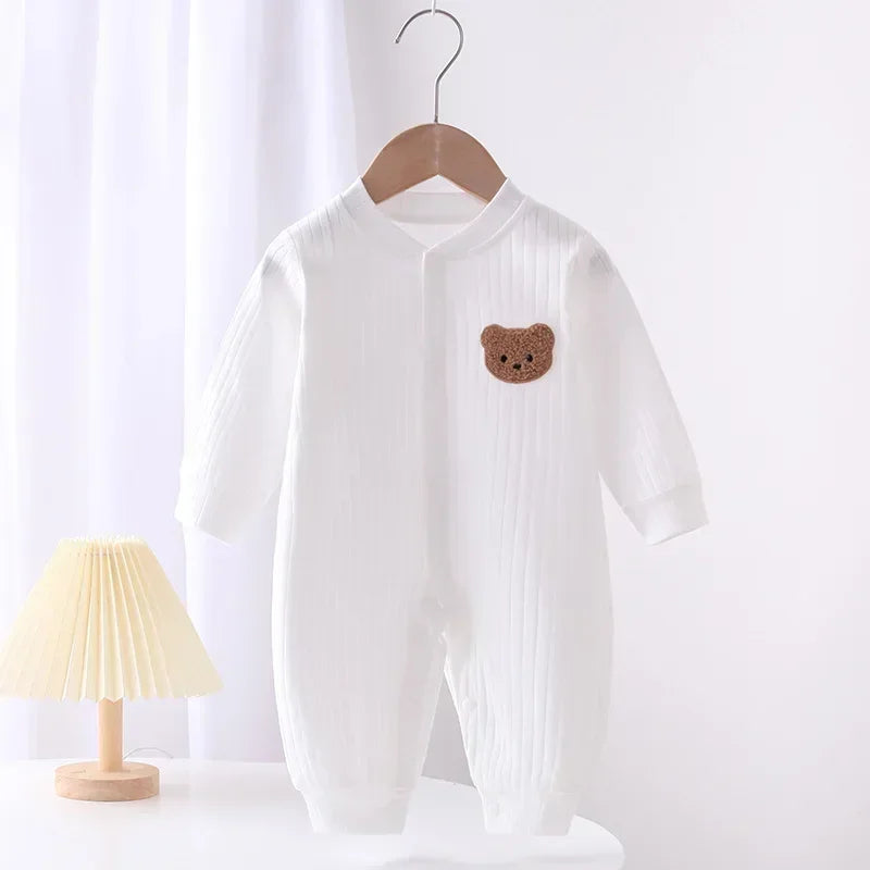 Cotton Baby Bodysuit - Long Sleeve Romper