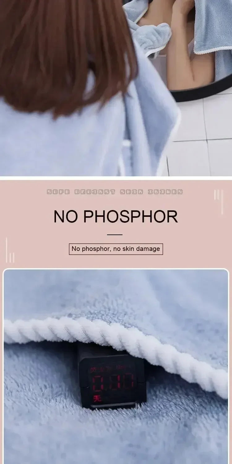 Women's Bath Towels 140*85Cm Fast Drying