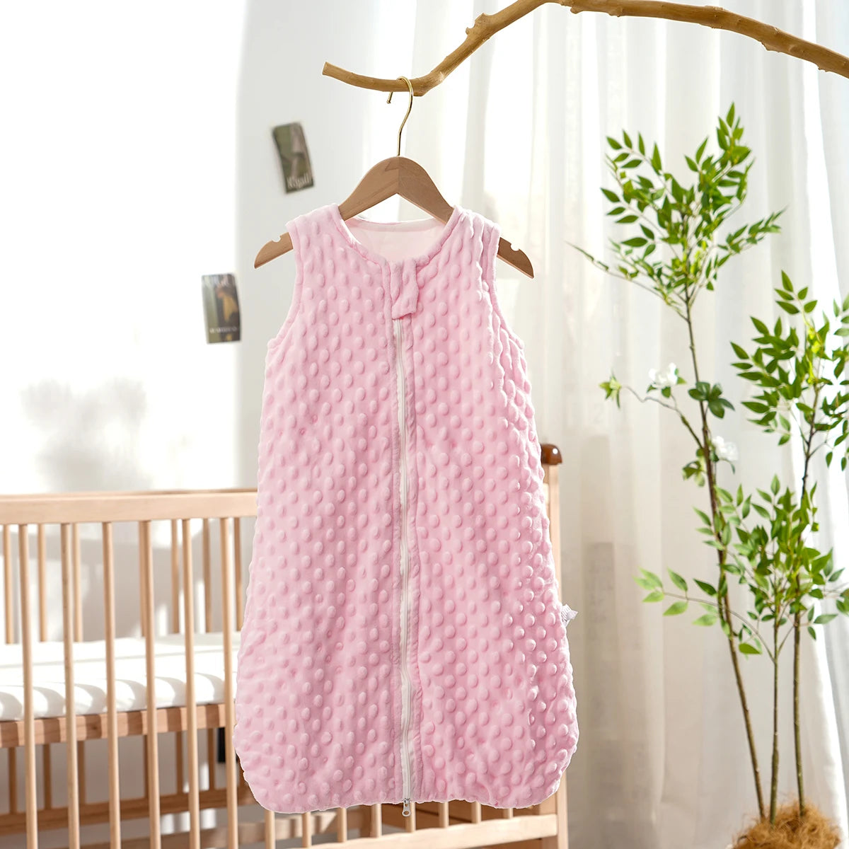 1PC Solid Color Baby Sleeping Bag