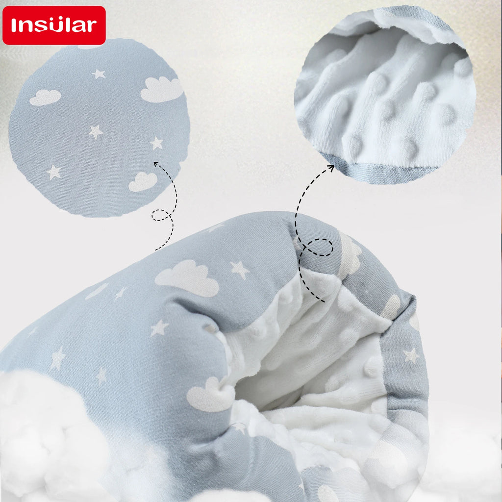 Baby Nursing Pillow - Pure Cotton Breastfeeding Arm Support