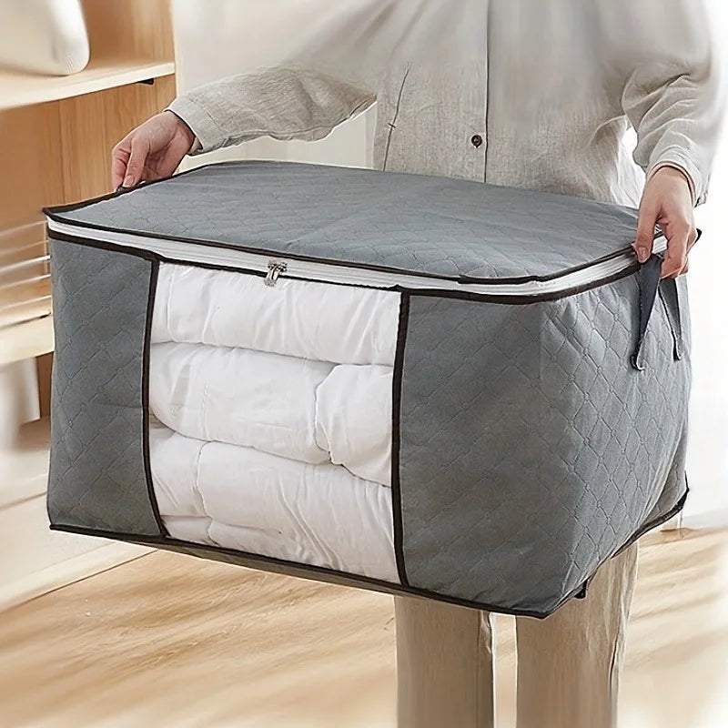Extra Large Storage Bag with Window - Portable Clothing Organizer