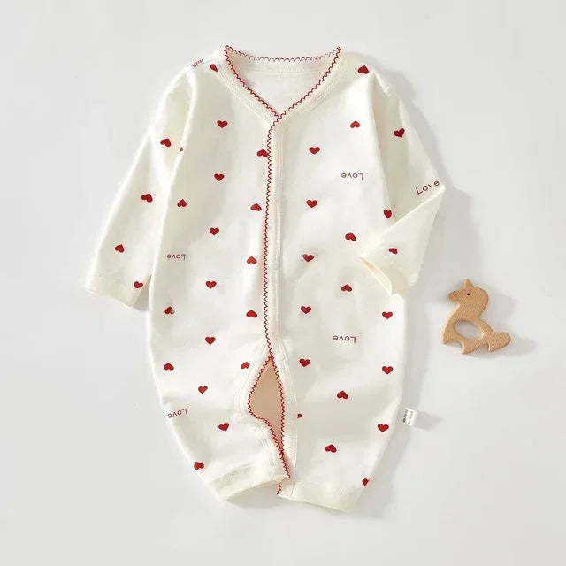 Cotton Baby Bodysuit - Long Sleeve Romper