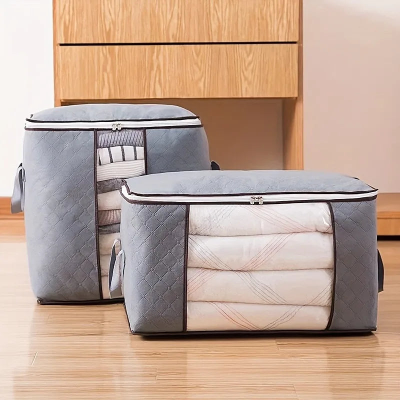 Extra Large Storage Bag with Window - Portable Clothing Organizer