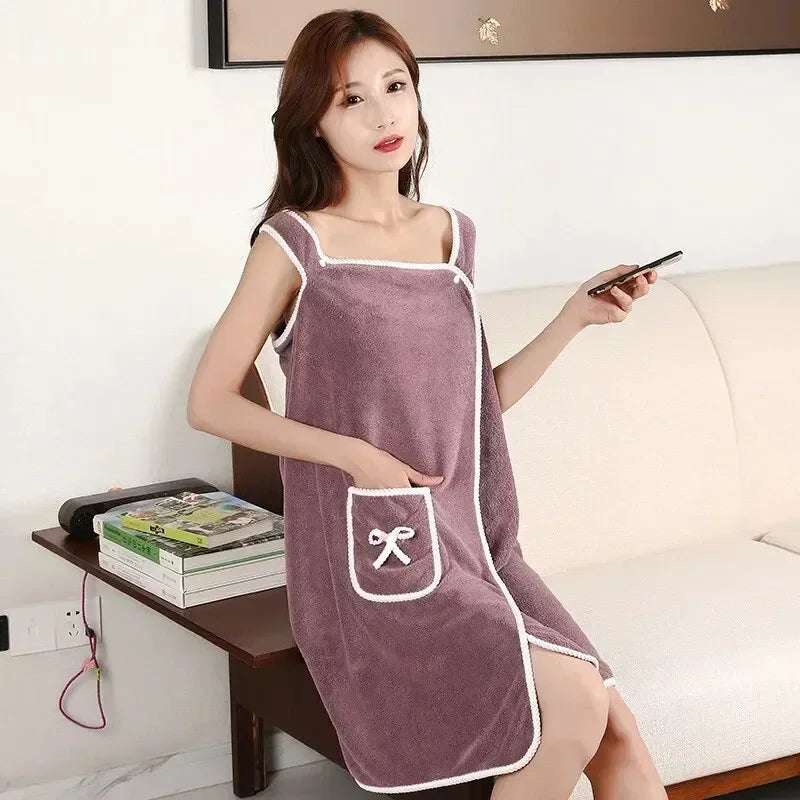 Women's Bath Towels 140*85Cm Fast Drying