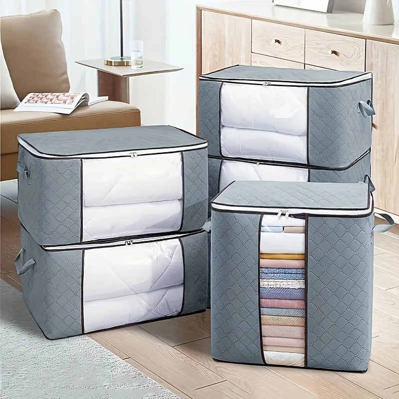 Extra Large Storage Bag with Window - Portable Clothing Organizer