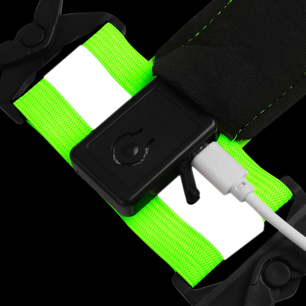 LED Reflective Running Vest