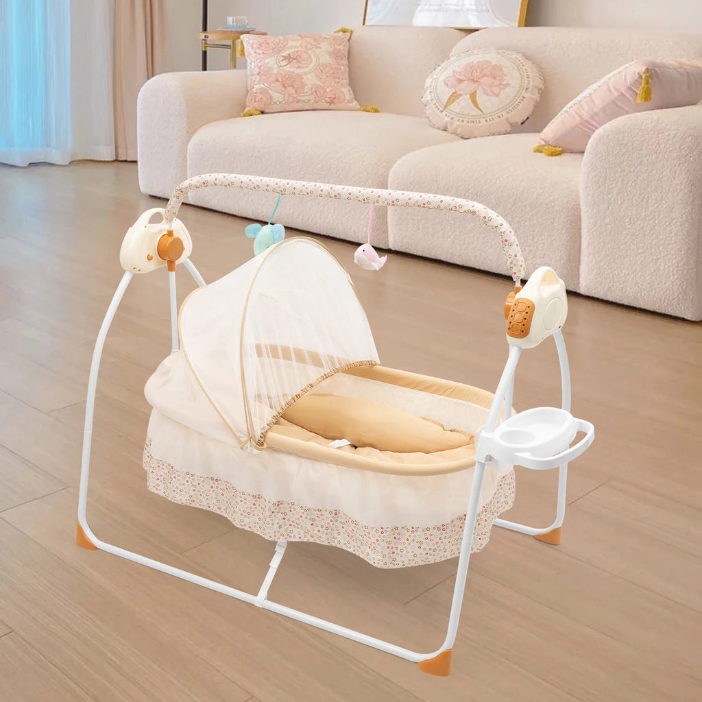 Bluetooth Baby Rocking Bassinet