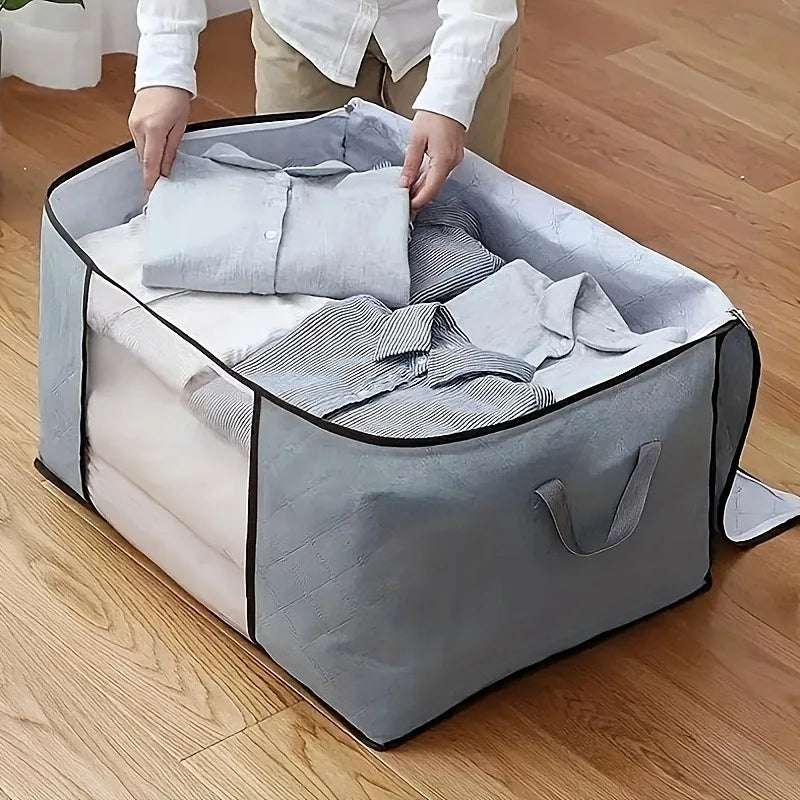 Extra Large Storage Bag with Window - Portable Clothing Organizer