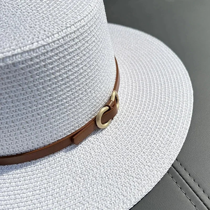 Simple Straw Summer Women Beach Hat