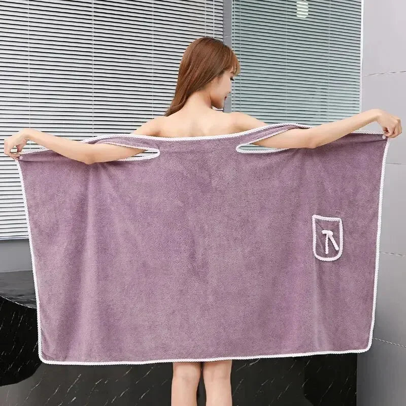 Women's Bath Towels 140*85Cm Fast Drying