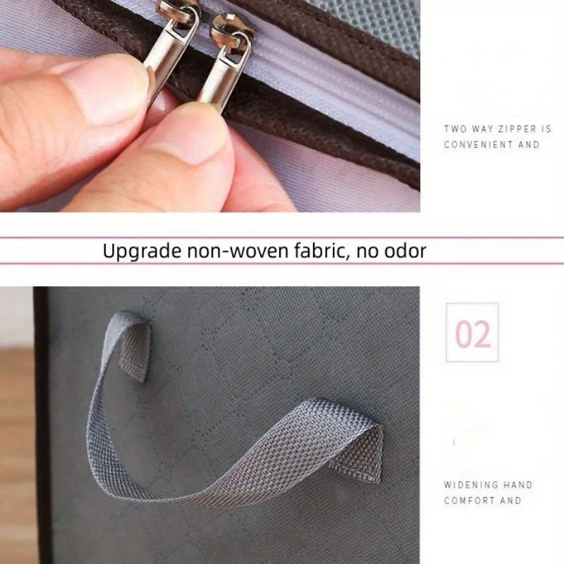 Extra Large Storage Bag with Window - Portable Clothing Organizer