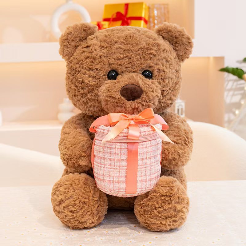 Valentine's Day Gift Bear Doll with Rose